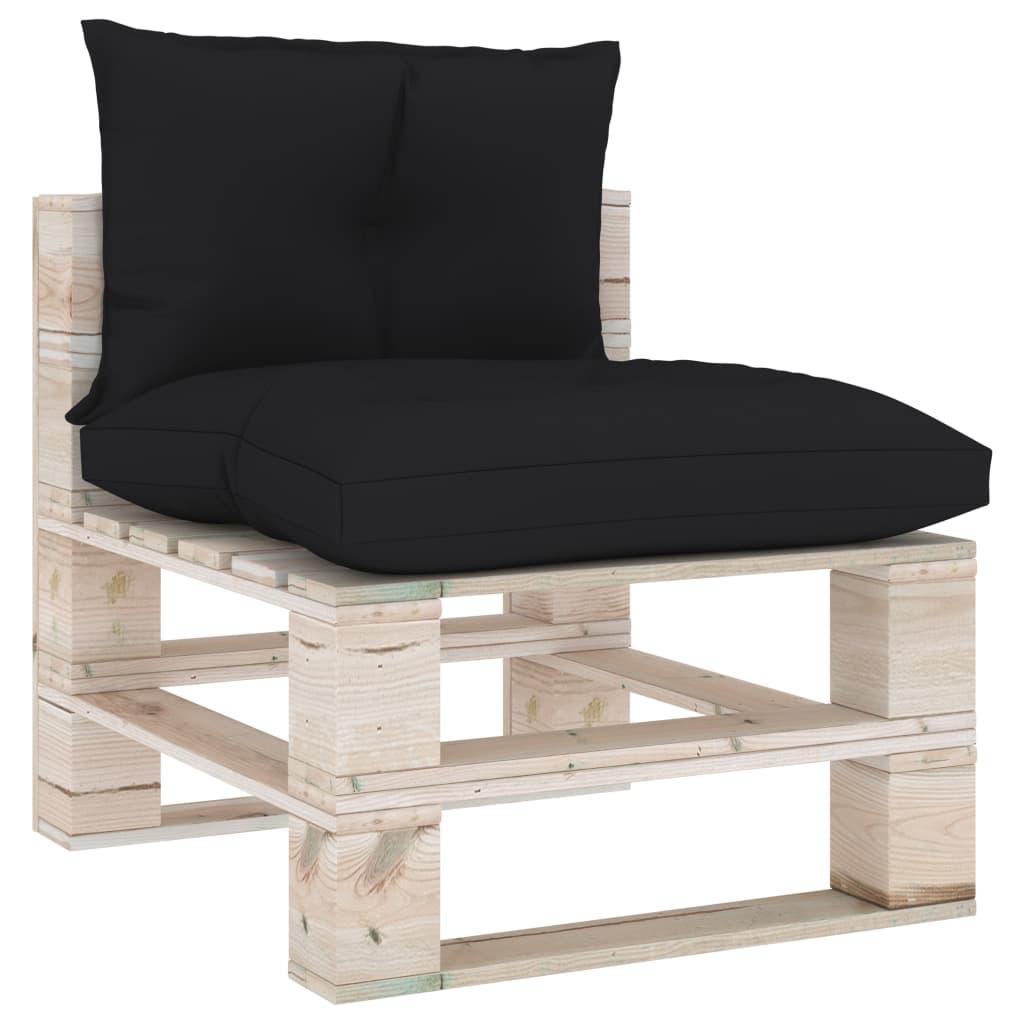 Pallehynder 2 stk. stof sort