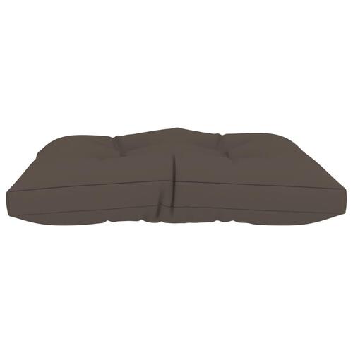 Hynde til pallesofa 60x61x10 cm gråbrun