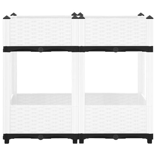 Højbed 80x40x71 cm polypropylen