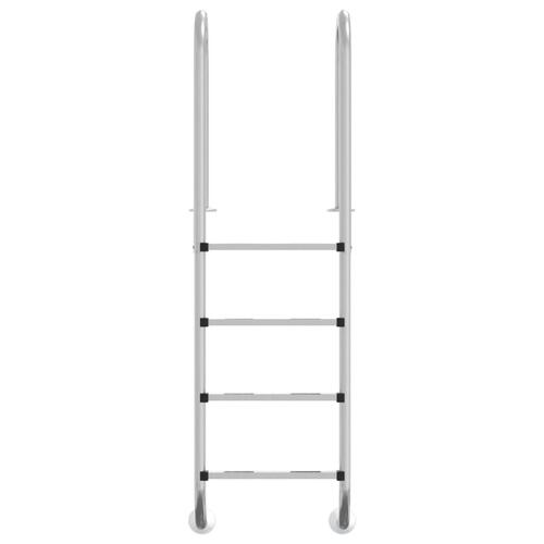 Poolstige 54x38x184,5 cm 304 rustfrit stål