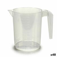 Målebæger 1,3 L Plastik (48 enheder)