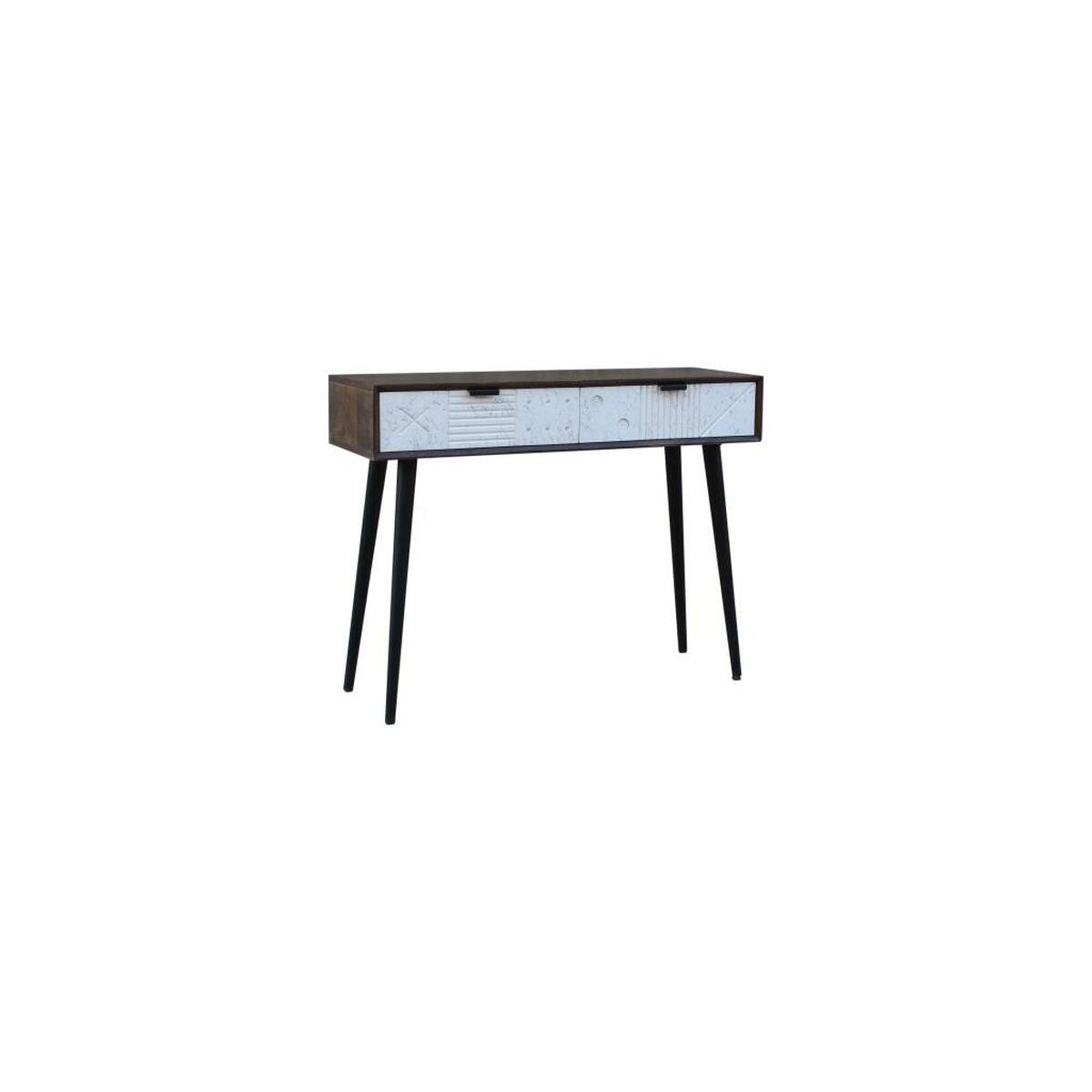 Konsol Metal Mangotræ 105 x 35 x 77 cm