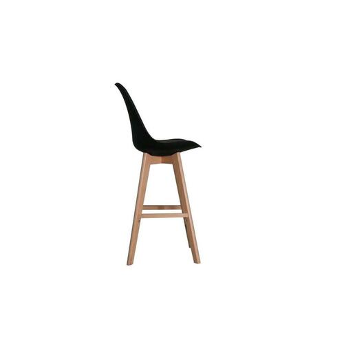Taburet 57,5 x 50,5 x 109 cm Sort Bøg