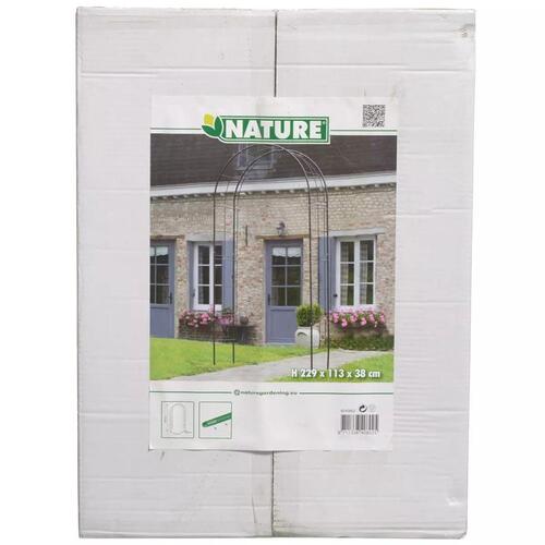 havebue 229x38x113 cm metal sort