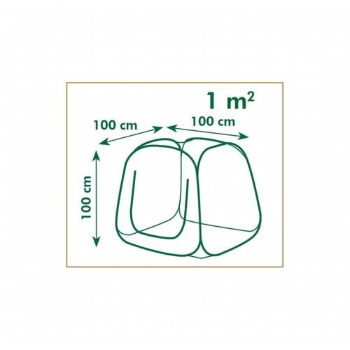 pop-up drivhus 100 x 100 x 100 cm 6020409