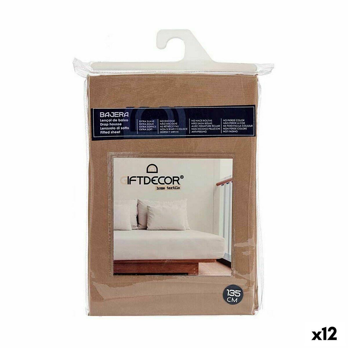 bundplastik 135 cm Brun (12 enheder)