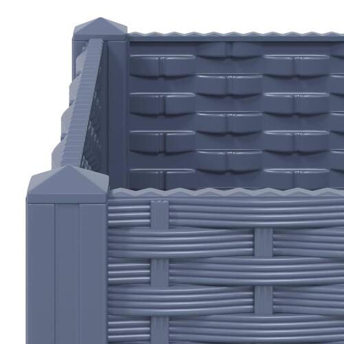 Højbed 40x40x23 cm polypropylen