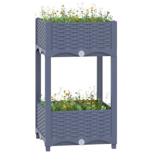 Højbed 40x40x71 cm polypropylen