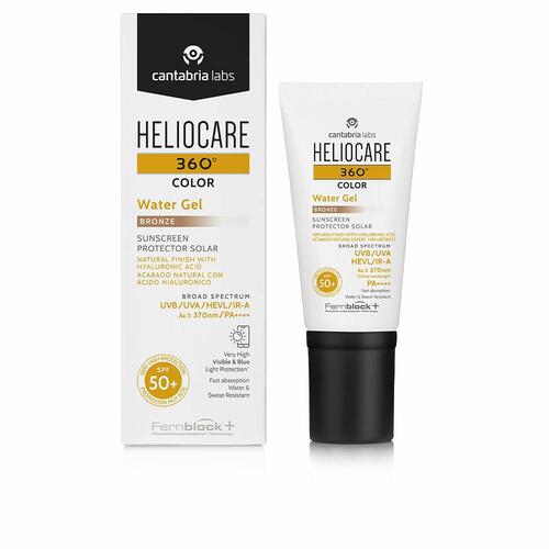Solbeskyttelse med farve Heliocare Color Gel Bronze Spf 50 50 ml