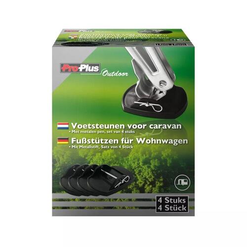 støttefødder til campingvogn med metalstift
