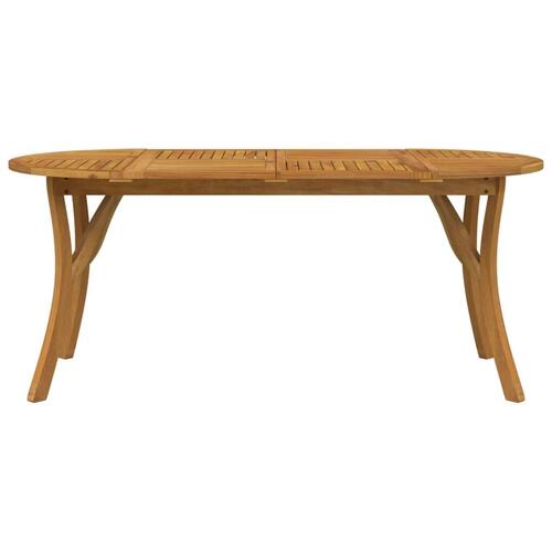 Havebord 200x90x75 cm massivt akacietræ
