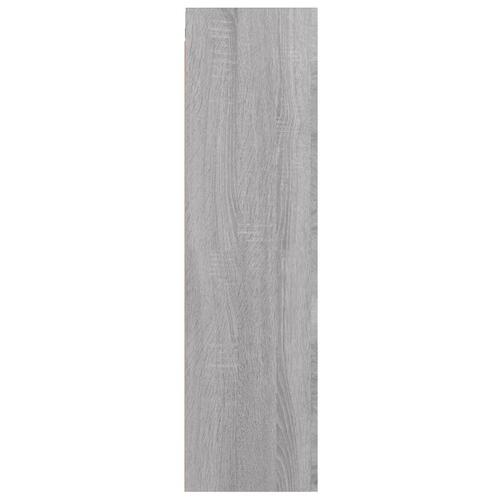 Væghængte tv-skabe 2 stk. 30,5x30x110 cm grå sonoma-eg