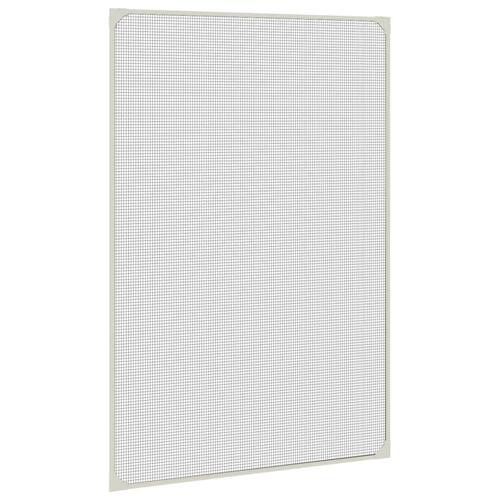 Magnetisk insektnet til vinduer 80x120 cm hvid