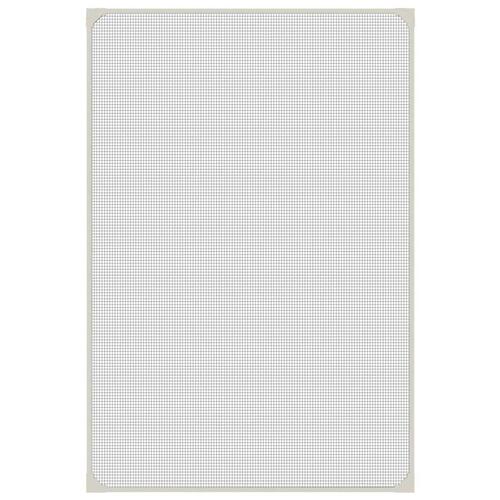 Magnetisk insektnet til vinduer 80x120 cm hvid