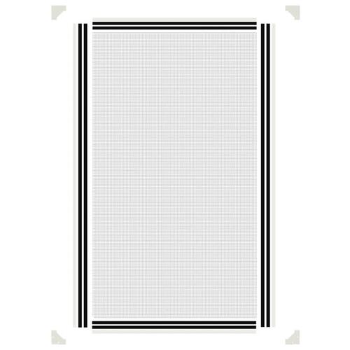 Magnetisk insektnet til vinduer 80x140 cm hvid