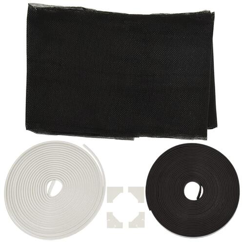 Magnetisk insektnet til vinduer 80x140 cm hvid