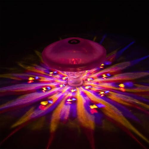 LED-undervandslampe diamantformet 10,5x8,5 cm