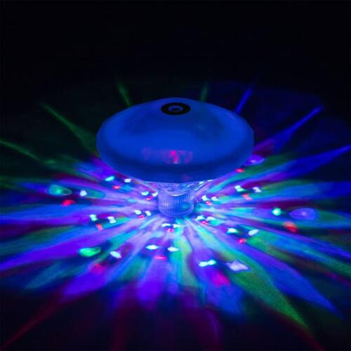 LED-undervandslampe diamantformet 10,5x8,5 cm
