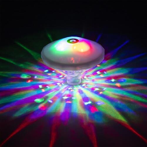 LED-undervandslampe diamantformet 10,5x8,5 cm