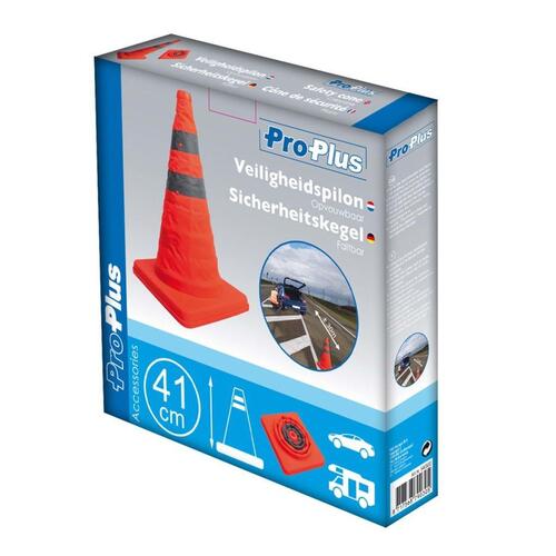 ProPlus sammenklappelig sikkerhedskegle 540320