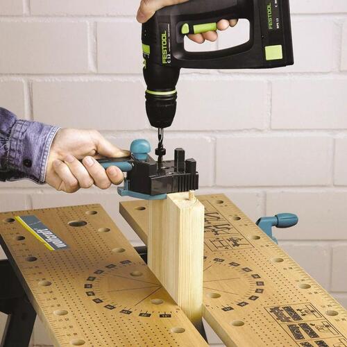 Wolfcraft Dowelmaster dyvelstyr 6, 8, 10 mm 4640000