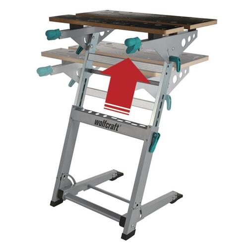 Wolfcraft arbejdsbænk med skruestik Master 700 6908000