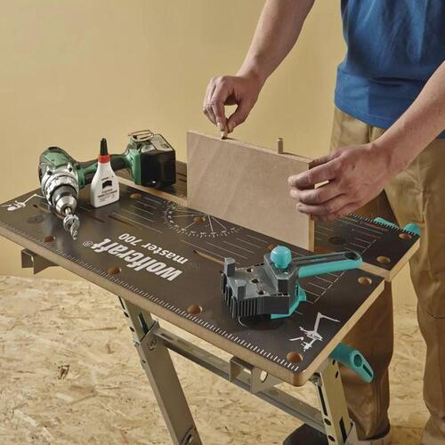 Wolfcraft arbejdsbænk med skruestik Master 700 6908000
