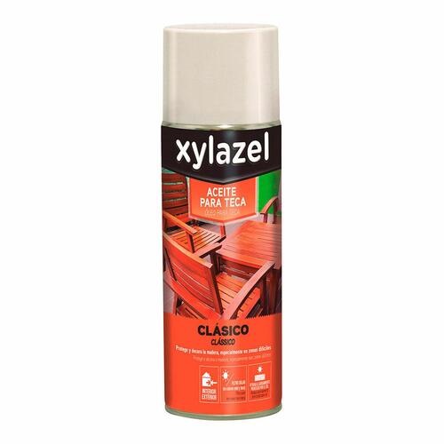 Teakolie Xylazel Classic Spray Honning 400 ml