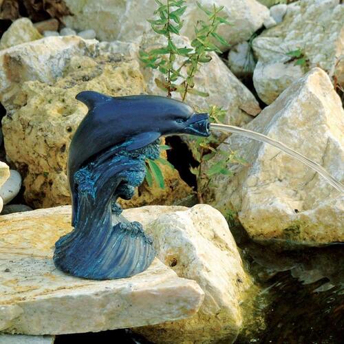 springvandsfigur delfin 18 cm 1386020