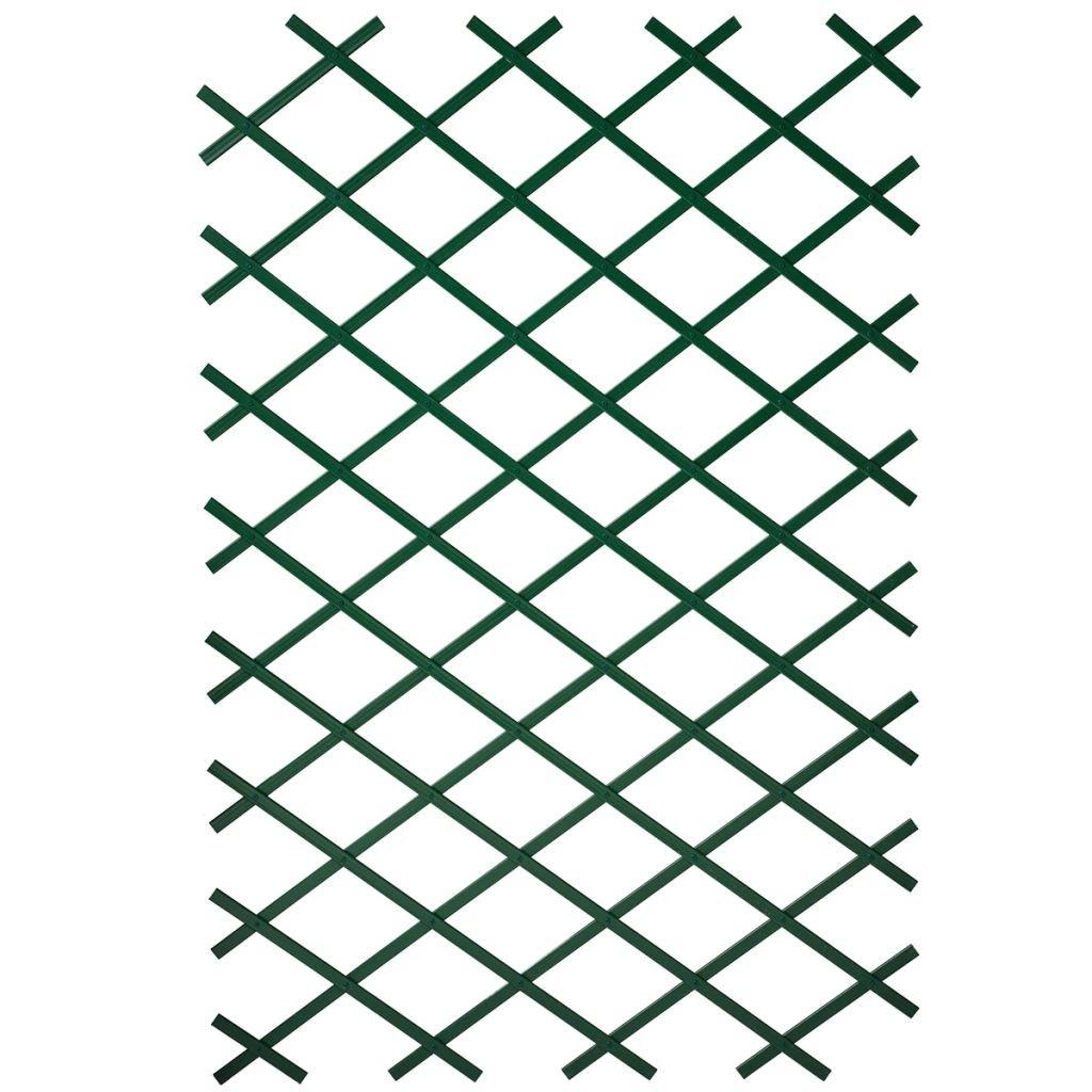 haveespalier 100x200 cm PVC grøn 6040704