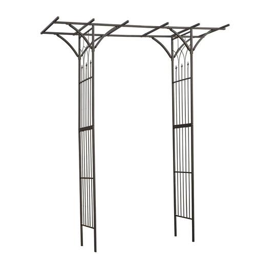 havebue 114 x 66 x 232 cm metal sort