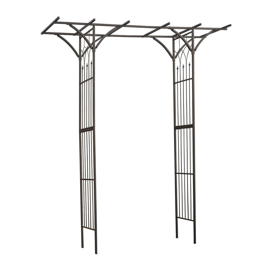 havebue 114 x 66 x 232 cm metal sort