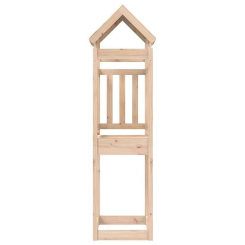 Legetårn 52,5x110,5x214 cm massivt fyrretræ
