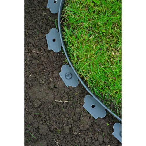 jordspyd 10 stk. 20 cm sort