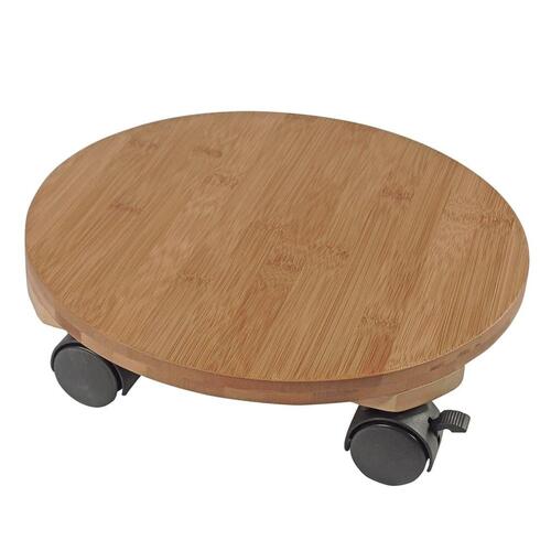 plantevogn Ø30 cm rund BPC brun