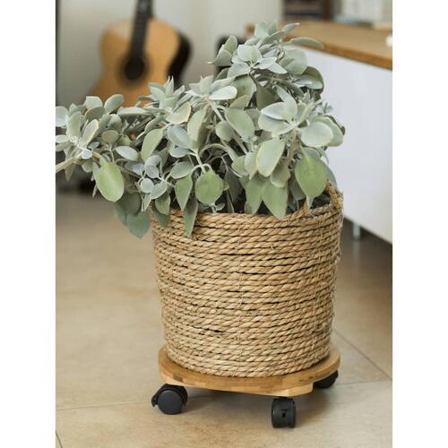plantevogn Ø30 cm rund BPC brun