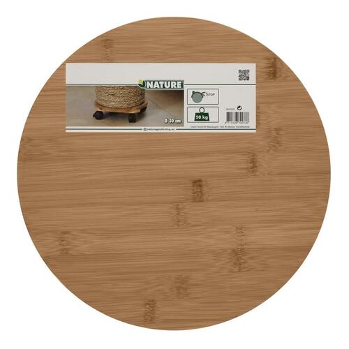 plantevogn Ø30 cm rund BPC brun