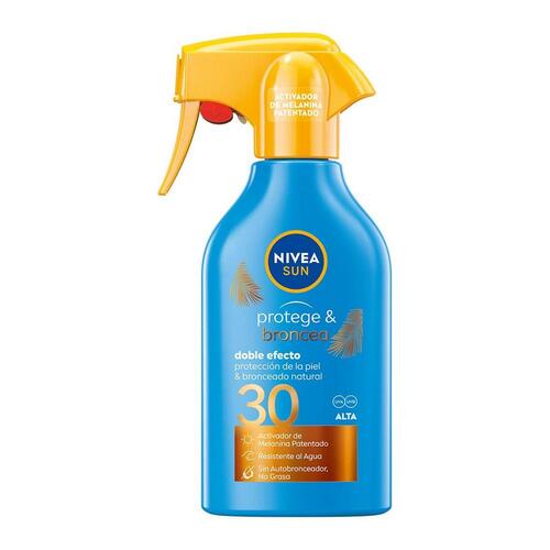 Solcreme spray Nivea Sun Bronzer 270 ml Spf 30