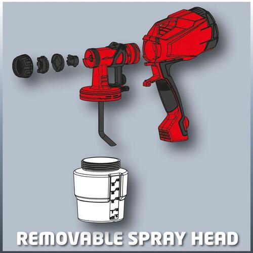 Einhell elektrisk malersprøjte TC-SY 400 P 400 W 4260005