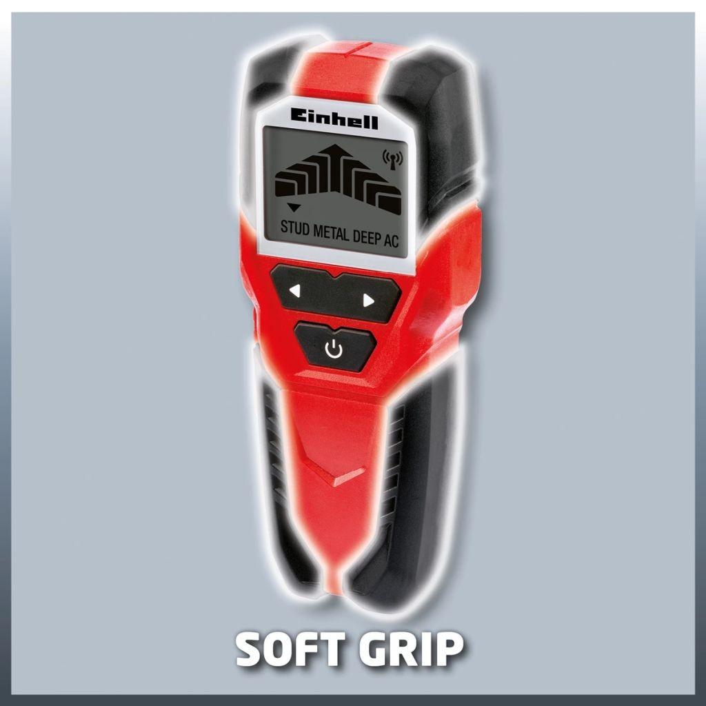 Einhell digital rør-, lednings- og sømdetektor TC-MD 50 rød 2270090