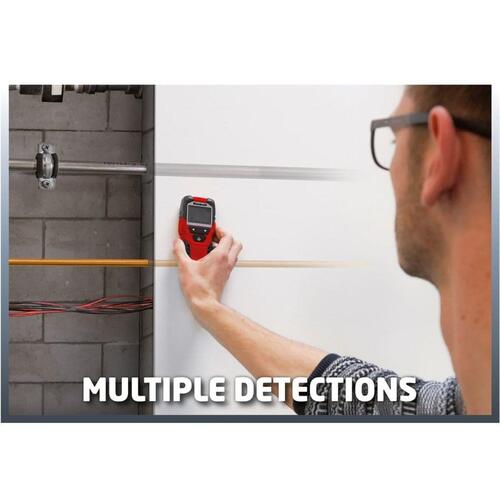 Einhell digital rør-, lednings- og sømdetektor TC-MD 50 rød 2270090
