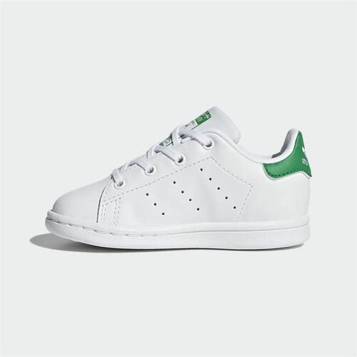 Sportssko til baby Adidas Stan Smith Hvid 23