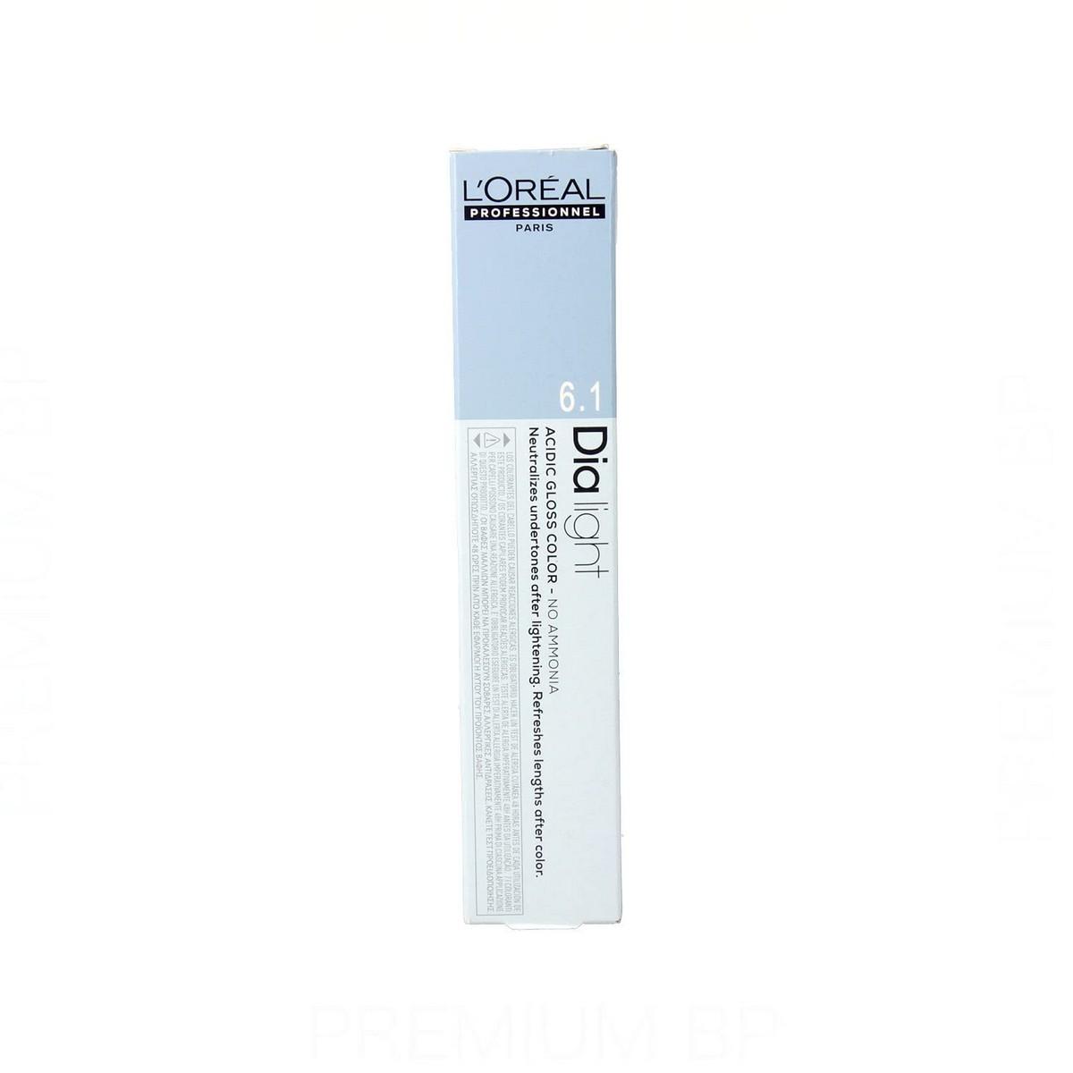 Permanent Farve L'Oreal Professionnel Paris Dia Lights Acide Nº 6,1 Uden ammoniak (50 ml)