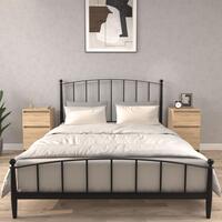 Sengeborde 2 stk. 40x35x70 cm sonoma-eg