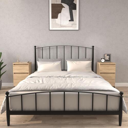 Sengeborde 2 stk. 40x35x70 cm sonoma-eg