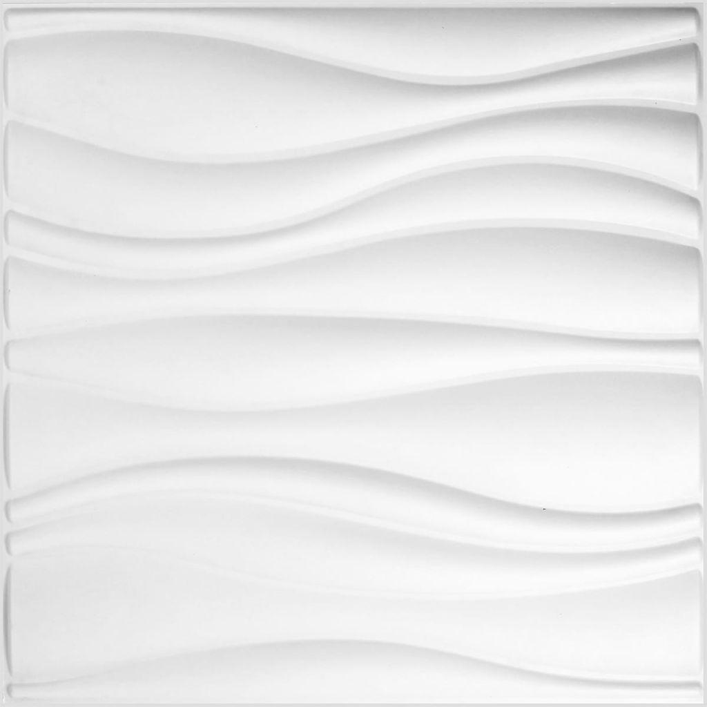 WallArt 3D vægpaneler med Waves 12 stk. GA-WA04