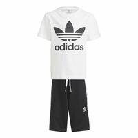 Sportstøj til Børn Adidas Adicolor Hvid 3-4 år