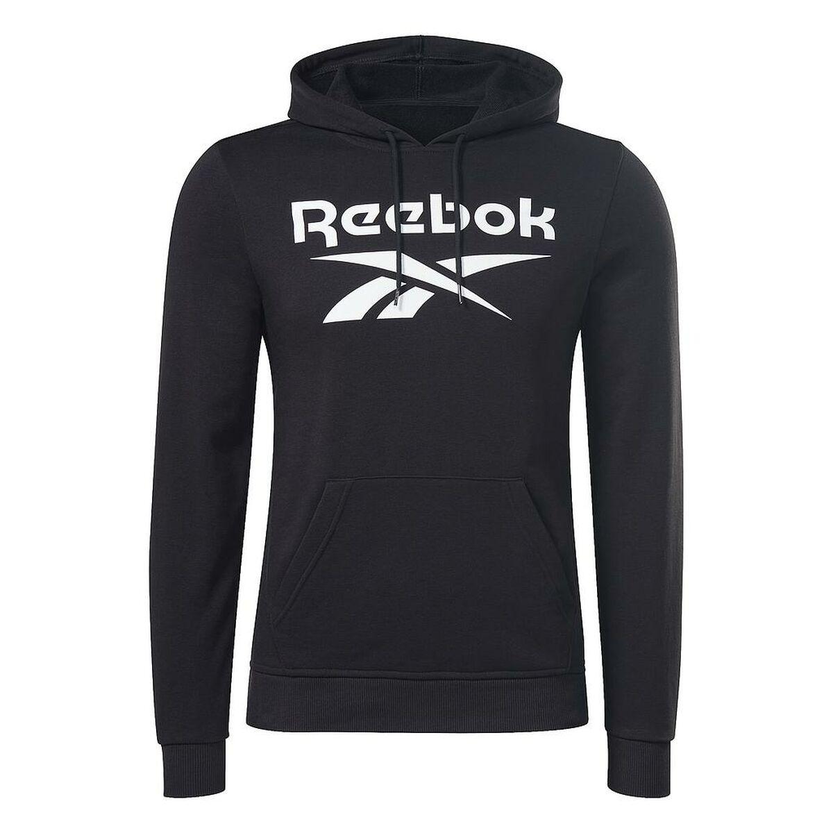 Hættetrøje til Mænd Reebok I FT BIG LOGO OTH H54788 Sort S