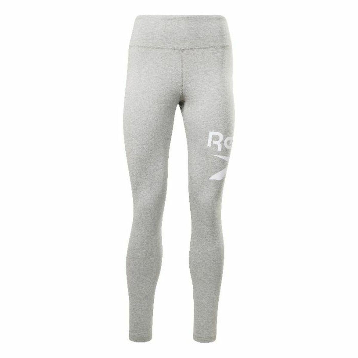 Sport leggings til kvinder Reebok CZ9831 010 Grå XS