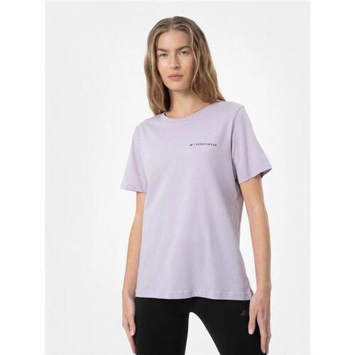 Kortærmet T-shirt til Kvinder 4F TSD025 L